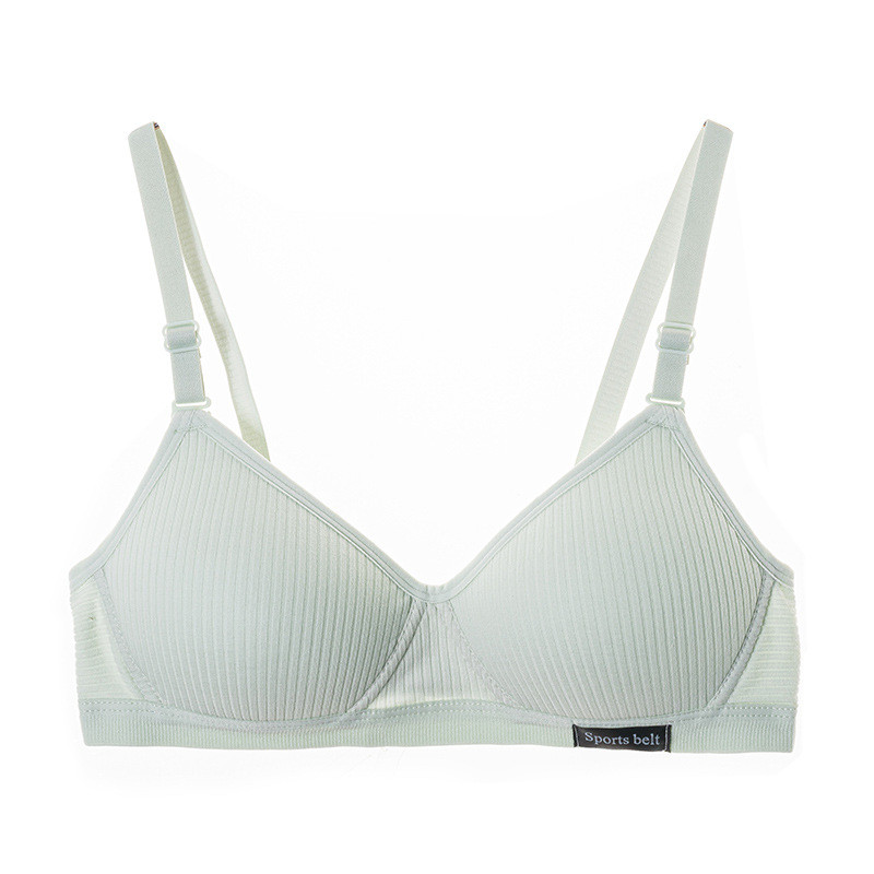 Βαμβακερά εσώρουχα Γυναικεία AB Cup σουτιέν Wireless Gathered Comfort V Brassiere Push Up Εσώρουχα Bralette για Γυναικεία Σουτιέν Seamleass