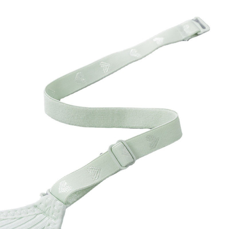 Βαμβακερά εσώρουχα Γυναικεία AB Cup σουτιέν Wireless Gathered Comfort V Brassiere Push Up Εσώρουχα Bralette για Γυναικεία Σουτιέν Seamleass