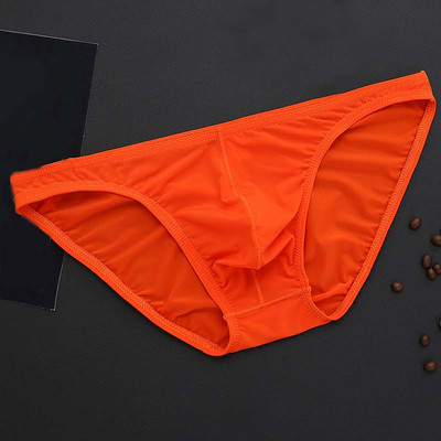 Ανδρικά σλιπ μαλακά αναπνέοντα μεταξωτά σέξι εσώρουχα Ανδρικά Hot Hips Up Διαφανές Jockstrap Sexy Colorful Undies Cueca