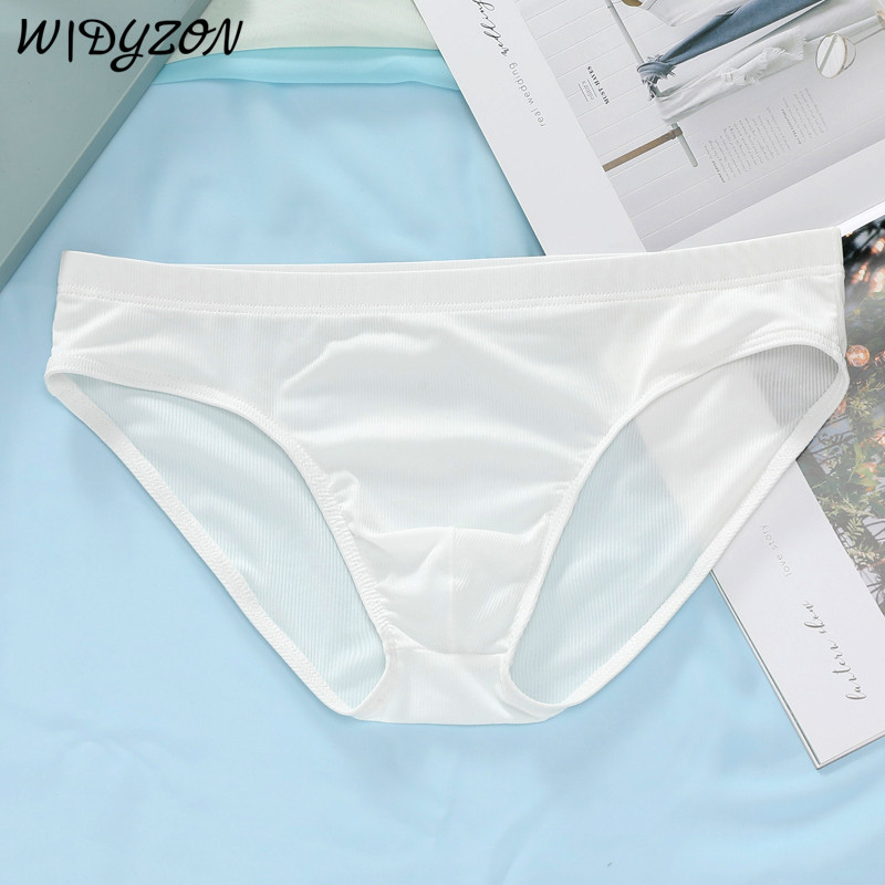 Ice Silk Meeste Aluspesu Seksikad meeste püksid Aluspesu Õhukesed hingavad bikiinid Meeste Jockstrap Cuecas Peenikott Aluspüksid Meeste Aluspüksid