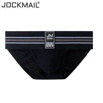 Jockmail Нова марка Мъжко бельо Секси слипове Мъжки панталони Модни мъжки слипове Cuecas  бельо Bikini Men Slip Homme