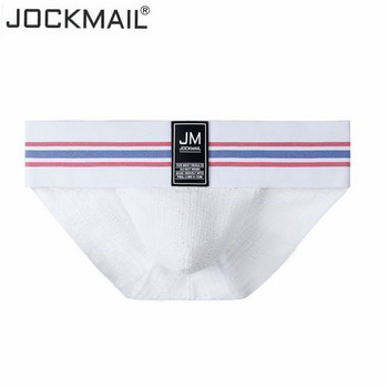 Jockmail Нова марка Мъжко бельо Секси слипове Мъжки панталони Модни мъжки слипове Cuecas  бельо Bikini Men Slip Homme