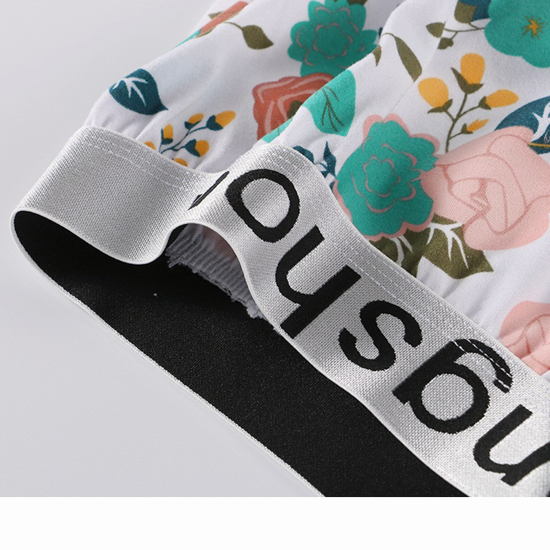 [Bloom the love] Lillede aluspesu Meeste Bokserid Arrow Püksid Homme Meeste Bokserid Aluspüksid Cuecas Masculina Calzoncillos Hombre Man M-XXL