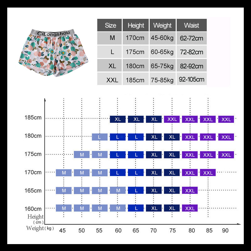 [Bloom the love] Lillede aluspesu Meeste Bokserid Arrow Püksid Homme Meeste Bokserid Aluspüksid Cuecas Masculina Calzoncillos Hombre Man M-XXL