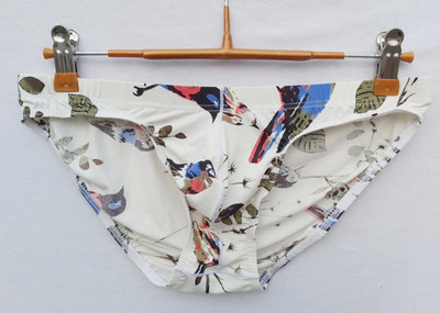 Slip sexy pentru bărbați, cu imprimeu, lenjerie moale, respirabilă, cucea, chiloți pentru bărbați, pantaloni confortabili, chiloți cueca pentru bărbați, ST77-1