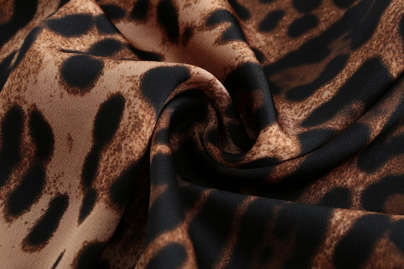 Salopete sexy cu decolteu în V pentru femei Salopete subțiri Combi de noua modă 2019 Body cu mânecă lungă de toamnă Body leopard pentru femei