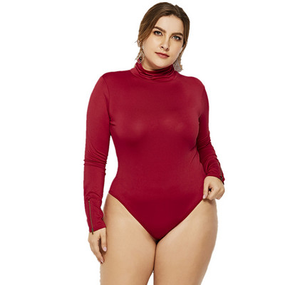 Σέξι φορμάκια με ζιβάγκο Slim Body Γυναικείες φόρμες Φθινοπωρινές χειμερινές φόρμες Streetwear Basic High Elastic Casual Jumpsuits Plus Size 5XL