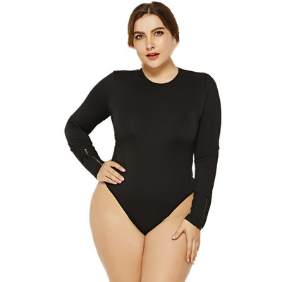 Σέξι φορμάκια με ζιβάγκο Slim Body Γυναικείες φόρμες Φθινοπωρινές χειμερινές φόρμες Streetwear Basic High Elastic Casual Jumpsuits Plus Size 5XL