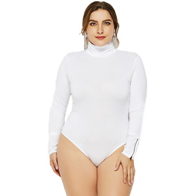 Σέξι φορμάκια με ζιβάγκο Slim Body Γυναικείες φόρμες Φθινοπωρινές χειμερινές φόρμες Streetwear Basic High Elastic Casual Jumpsuits Plus Size 5XL