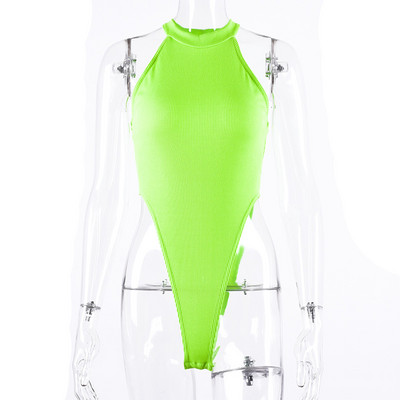 Naiste varrukateta body, trikootopsid, suvised seksikad 1 tk ujumistrikoo bikiinikomplekt pluus Jumpsuit Romper Bodysuit Tank