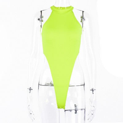 Naiste varrukateta body, trikootopsid, suvised seksikad 1 tk ujumistrikoo bikiinikomplekt pluus Jumpsuit Romper Bodysuit Tank