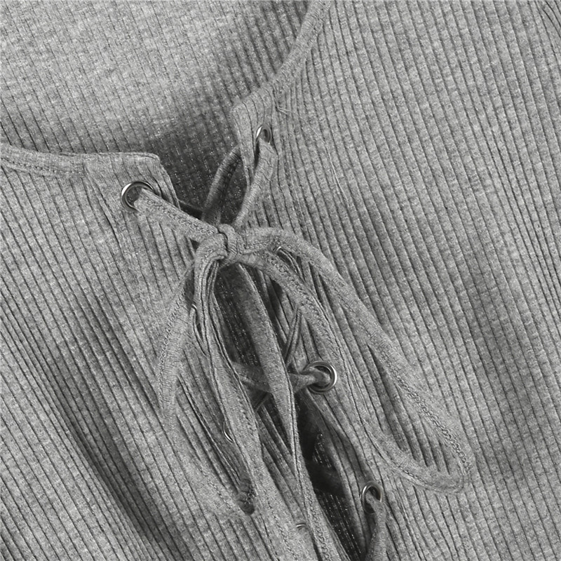 Uus vabaaja pitsiline body, naiste naiste keha V-kaelusega pikkade varrukatega püksid naiste sidemega Bodycon trikoo top monomujer