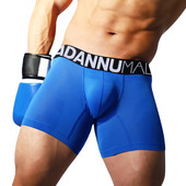 2022 Νέα σέξι ανδρικά εσώρουχα Βαμβακερά μπόξερ Μακριά αθλητικά παντελόνια μπόξερ Ανδρικά εσώρουχα Μπόξερ για εξωτερικούς χώρους Ανδρικά σορτς Cueca