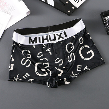 [Bloom the love] Brand Letter New Hot Men Underwear Boxer Homme Mens Boxers Panties Man Cuecas Masculina Boxershorts Size M-3XL