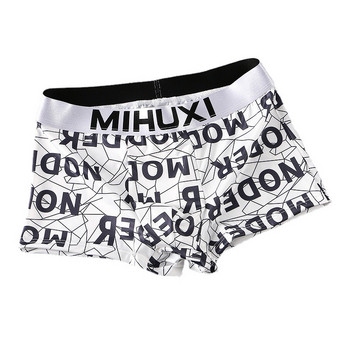 [Bloom the love] Brand Letter New Hot Men Underwear Boxer Homme Mens Boxers Panties Man Cuecas Masculina Boxershorts Size M-3XL