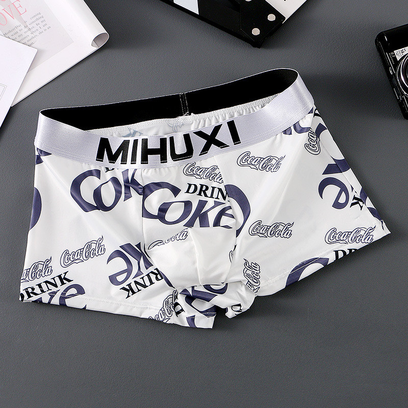 [Bloom the love] Brand Letter New Hot Men Lenjerie de corp Boxer Homme Boxeri pentru bărbați Chiloți Bărbați Cuecas Masculina Boxershorts M-3XL