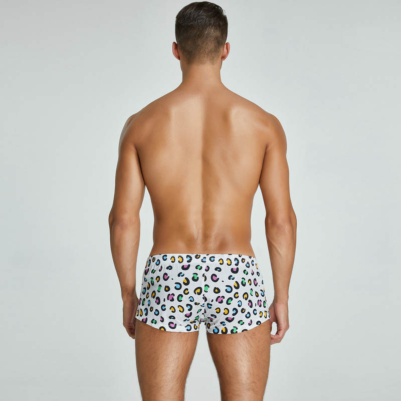 SEOBEAN 2022 Βαμβακερό κοντό cortos hombres Ανδρικό σορτς πιτζάμα Φόρμα καρό U τσάντα Casual Trunks Σορτς πιτζάμα