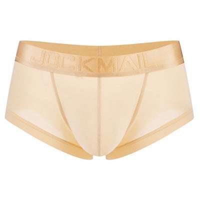 Jockmail Summer Cool seksi muško donje rublje Boksačice Ultra fine Ice svilene U konveksne torbice Muške donje gaće Cueca Homme Slip gaće