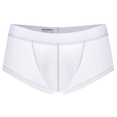 Jockmail Summer Cool seksi muško donje rublje Boksačice Ultra fine Ice svilene U konveksne torbice Muške donje gaće Cueca Homme Slip gaće