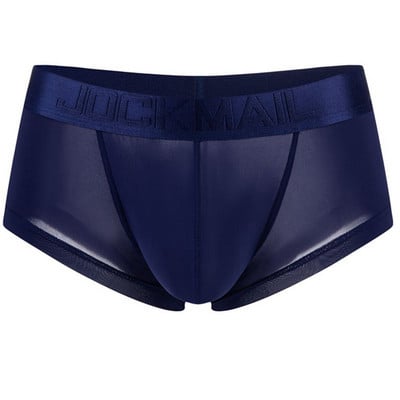 Jockmail Summer Cool seksi muško donje rublje Boksačice Ultra fine Ice svilene U konveksne torbice Muške donje gaće Cueca Homme Slip gaće