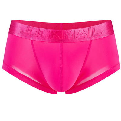 Jockmail Summer Cool seksi muško donje rublje Boksačice Ultra fine Ice svilene U konveksne torbice Muške donje gaće Cueca Homme Slip gaće