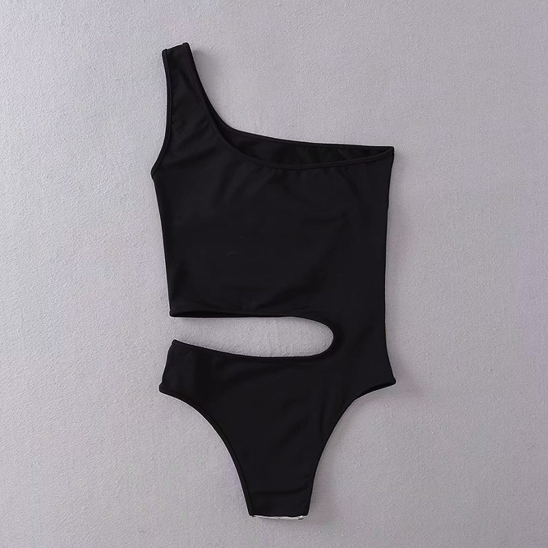 Λευκή στολή One Piece Ολόσωμη φόρμα Γυναικεία Off One Shoulder Sexy Bodycon ολόσωμη φόρμα κορμάκι για γυναίκες Πράσινα γυμνά μπλουζάκια Streetwear