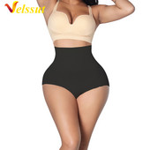 Velssut Women Faja Colombianas Shapewear Aluspüksid Alumine kõht Tummy Control lühikesed püksid Talje Treener Body Shaper Kõrge vöökohaga aluspüksid