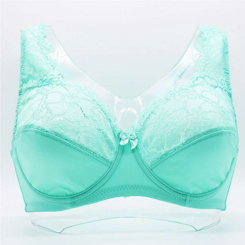 Novi prozirni čipkasti grudnjaci bez podstave za žene, grudnjak veće veličine, cvjetni vez, seksi donje rublje, grudnjak sa žicama, BH