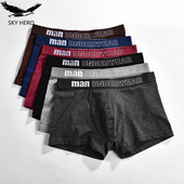 Lenjerie pentru bărbați Boxeri Chiloți din bumbac Boxer Homme Chiloți pentru bărbați Confortabil pentru bărbați Pantaloni scurți Casual Sexy Calzoncillos S-XXXL