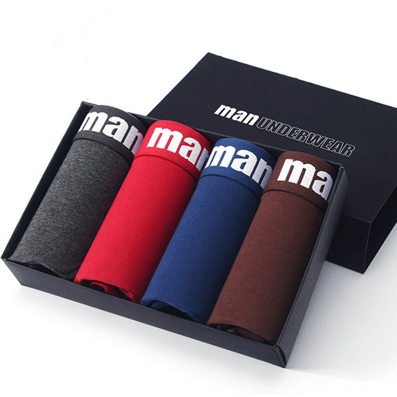 Lenjerie pentru bărbați Boxeri Chiloți din bumbac Boxer Homme Chiloți pentru bărbați Confortabil pentru bărbați Pantaloni scurți Casual Sexy Calzoncillos S-XXXL