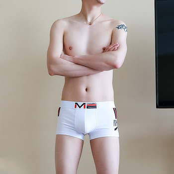 [Bloom the love] Чисто ново памучно бельо Men Boxer Homme Thin Mens Boxers Panties Man Cuecas Masculina Boxershorts Size M-3XL