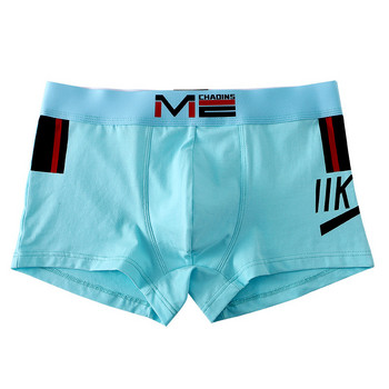 [Bloom the love] Чисто ново памучно бельо Men Boxer Homme Thin Mens Boxers Panties Man Cuecas Masculina Boxershorts Size M-3XL