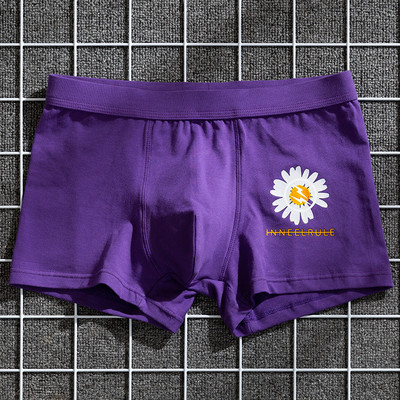 Donje rublje Muške gaće Pamučne muške gaćice Boksačice s printom na koru Muške modne bokserice Breathabl Boxer za muškarce Poklon