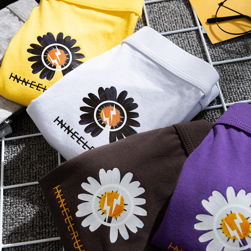 Donje rublje Muške gaće Pamučne muške gaćice Boksačice s printom na koru Muške modne bokserice Breathabl Boxer za muškarce Poklon