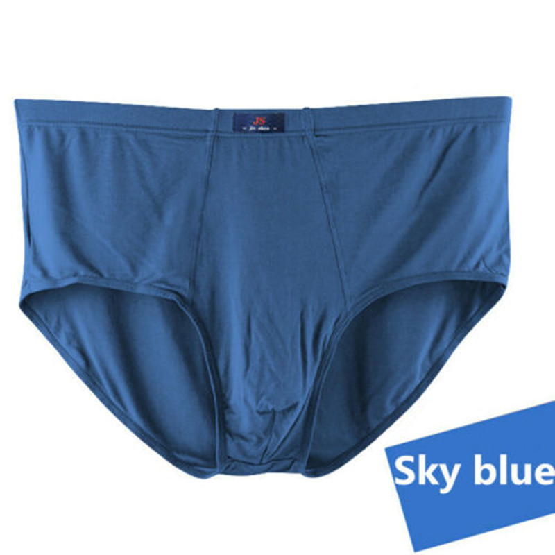 Lenjerie de corp pentru bărbați de mărime mare Chiloți de culoare neagră Elasticitate Slip pentru băiat Chiloți roșii Pantaloni scurți pentru bărbați Chiloți albaștri 1 buc