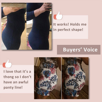 Жени Waist Cincher Thong Panty Shaper High Waist Tummy Control Panties Отслабващо бельо Butt Lifter Shaper Brief Body Shaper