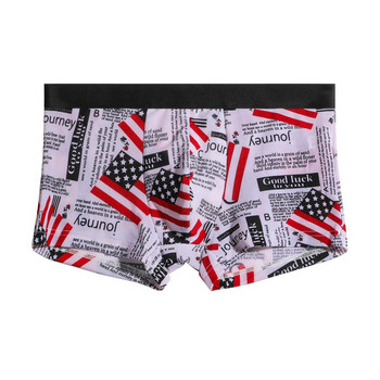 EXILIENS Brand New Seamless Underwear Men Boxer Para Hombre Man Penis Silk Mens Boxers Cuecas Masculina Boxershorts Homme L-3XL