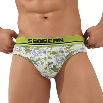 SEOBEAN Секси мъжко бельо гащи Мъжки прашки Гащи Jockstrap  мъжки гащи Бикини Долнище Памучни мъжки бикини