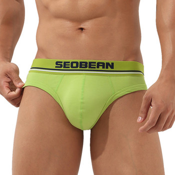 SEOBEAN Секси мъжко бельо гащи Мъжки прашки Гащи Jockstrap  мъжки гащи Бикини Долнище Памучни мъжки бикини