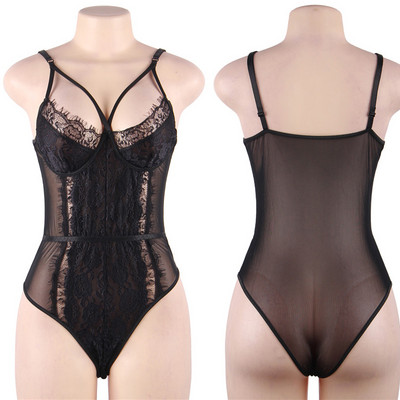 Comeonlover 5XL Body Suits για γυναίκες Floral Sexy Lace Bodysuit Thong Γυναικεία μόδα Conbinaison Femme Sexy Bodie RE808751