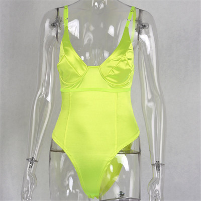 Satiinist bodid 2021 vabaaja spordipüksid naiste varrukateta spagetirihmaga kombinesoon Naiste mood tänavarõivad, kombinesoonid