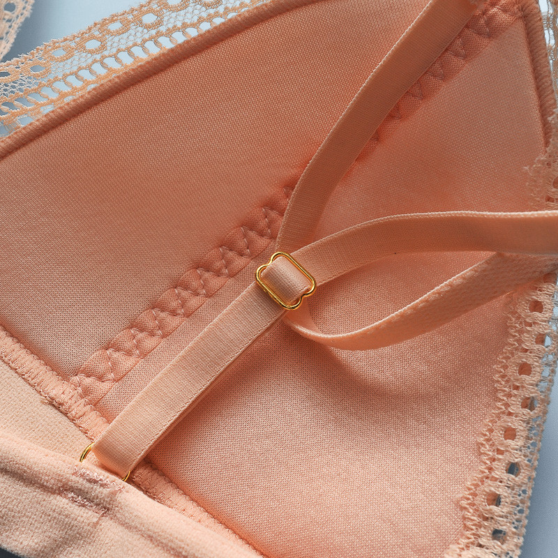 Bralette sexy Sutien fără căptușeală fără fir Lenjerie de corp pentru femei Topuri de somn moale și confortabile Sutien din dantelă franceză Sutiene intime Lenjerie Sutiene din satin