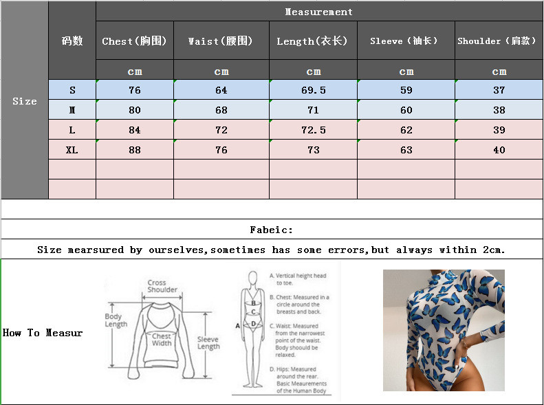 BKLD Bodi s dugim rukavima i O izrezom, ležerno, jesen 2020, novi bijeli gornji dio tijela, seksi klupska odjeća Leptir štrample Ženska ženska odjeća