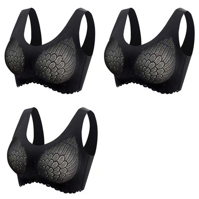 Sutien Lenjerie de corp pentru femei Sutiene pentru femei Bralette Topuri Push Up Sutien sexy pentru femei Lenjerie de corp din dantelă Lenjerie din latex fără sudură 2022 NOU