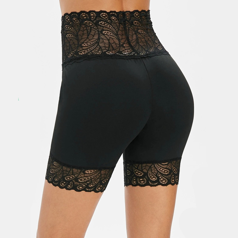 Kratke hlače visokog struka ispod suknje Seksi čipkane zaštitne kratke hlače za bedra Ženske hlače Donje rublje Zaštitne hlače velikih veličina Ženske