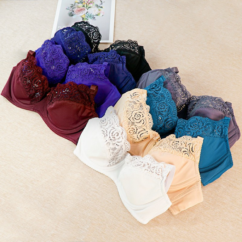 Σέξι δαντελένιο σουτιέν Γυναικείο Floral Underwire Bralette Σέξι Γυναικεία Εσώρουχα Λεπτά Μεγάλα Εσωτερικά Εσώρουχα Γυναικεία CD Cup