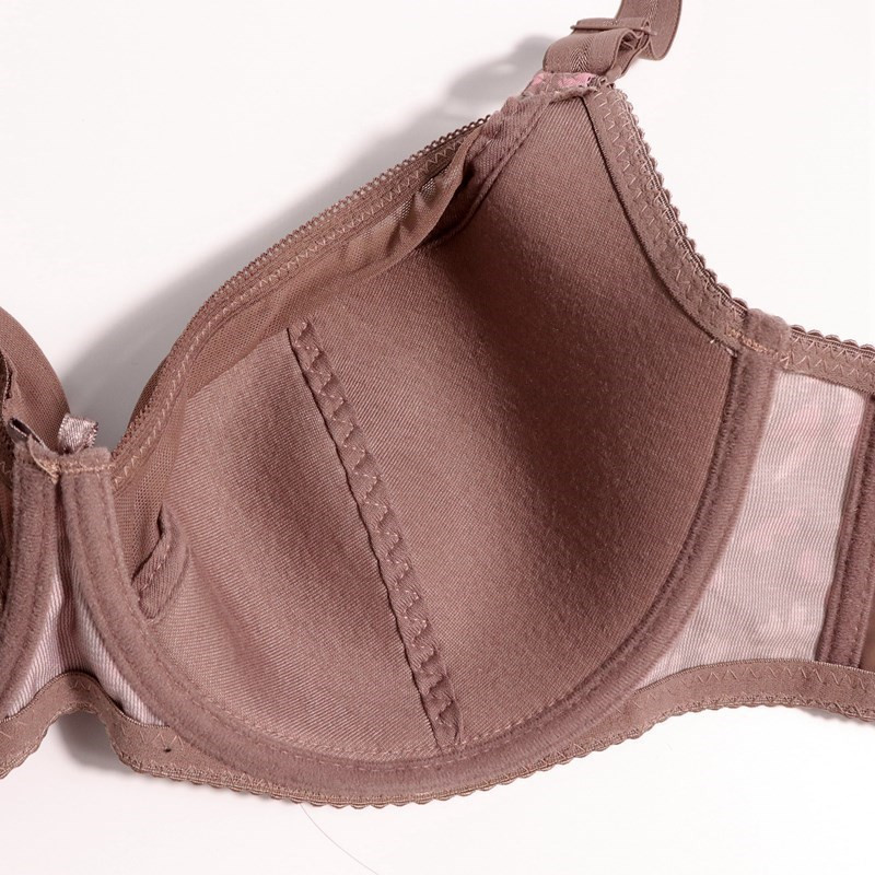 beauwear Novi prozirni čipkasti grudnjaci bez podstave za žene veće veličine Grudnjak s tintom i cvjetnim motivima, seksi donje rublje, grudnjak sa žicama