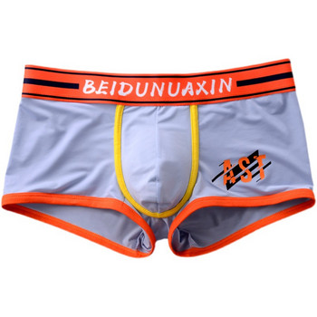 EXILIENS Brand New Thin Fashion Boxer Мъжко бельо Letter Bermuda Ropa Interior Mens Boxers Cuecas Masculinas Man Size M-3XL