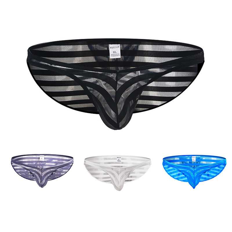 Lenjerie de corp sexy Slip pentru bărbați Chiloți transparenți Slip pentru bărbați cu talie joasă Chiloți pentru bărbați Husă pentru  Lenjerie