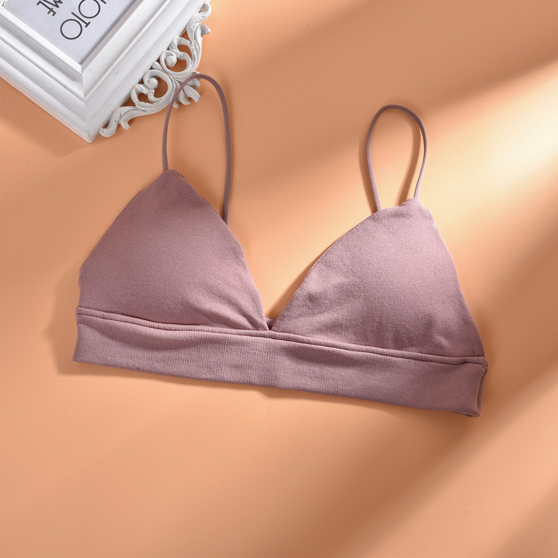 Γυναικείο σουτιέν γαλλικό τρίγωνο, σέξι, χωρίς ραφές, καμιζόλα, ασύρματο, εξώπλατο, αθλητικά εσώρουχα, σουτιέν, καλοκαίρι